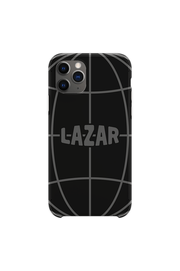 Lazar Globe Black Phone Case