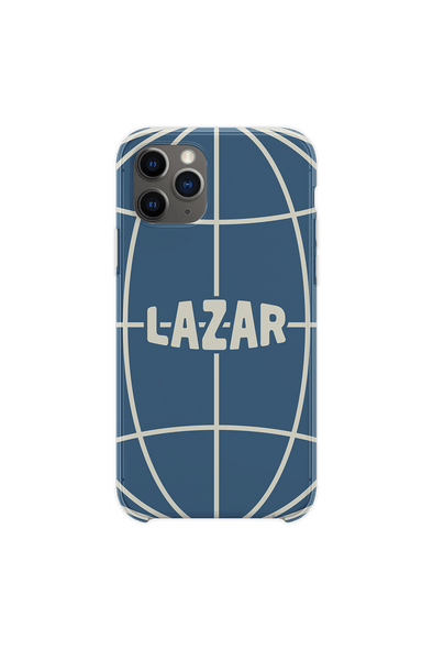 Lazar Globe Slate Blue Phone Case